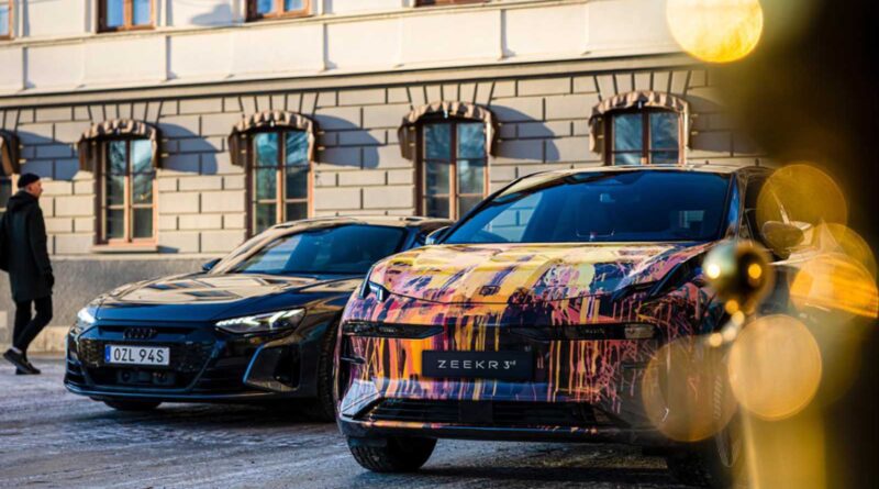 Tvillingmodell till Volvo EX30 testas i Sverige – med en Audi