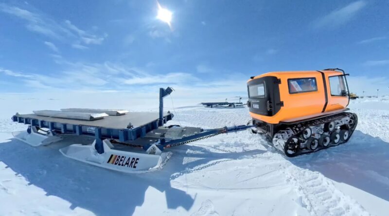 Eldrivna polarfordonet Venturi Antarctica uppdateras 
