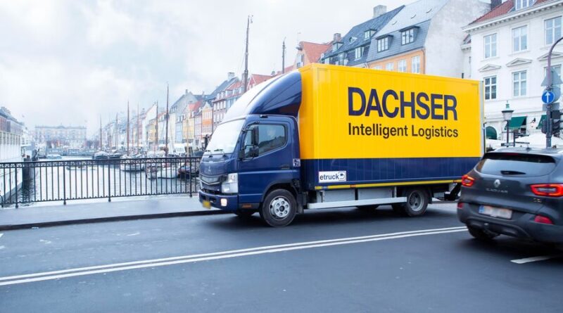 Dachser Denmark startar transporter med ellastbil