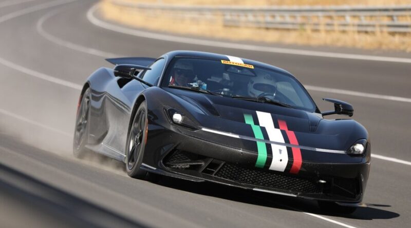 Elektriska Pininfarina Battista krossar Bugattis rekord
