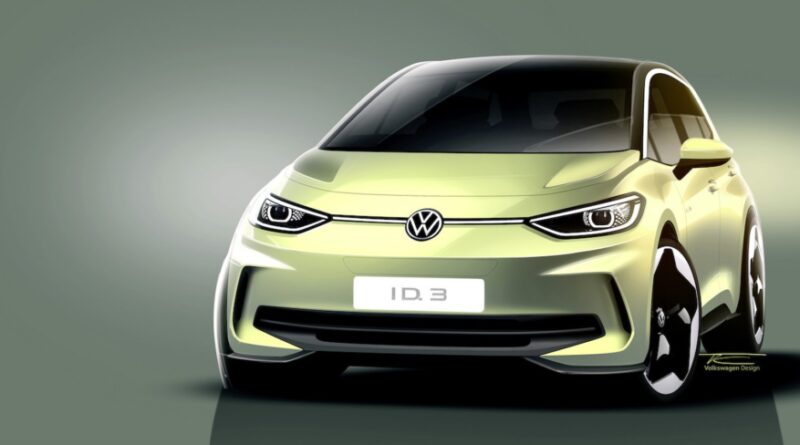 Volkswagen smygvisar strålkastare på nya ID.3