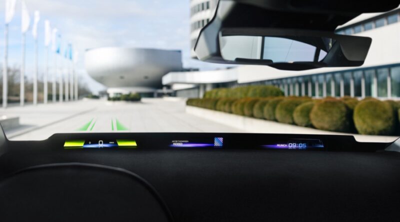 BMW börjar erbjuda ny typ av head-up-display 2025 