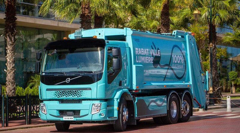 Volvo levererar den första elektriska lastbilen i Afrika