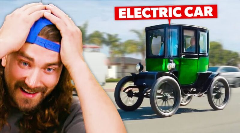 Video: Kör över 100 år gammal elbil hos Jay Leno