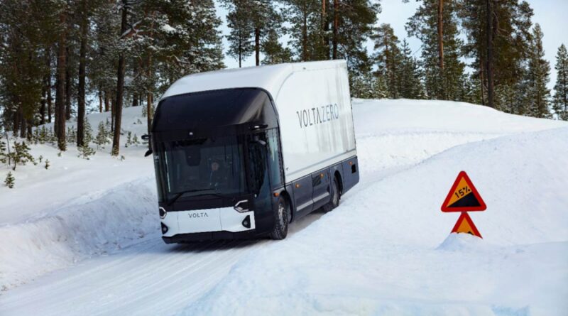 Tillverkningen av svenska el-lastbilen Volta Zero har startat