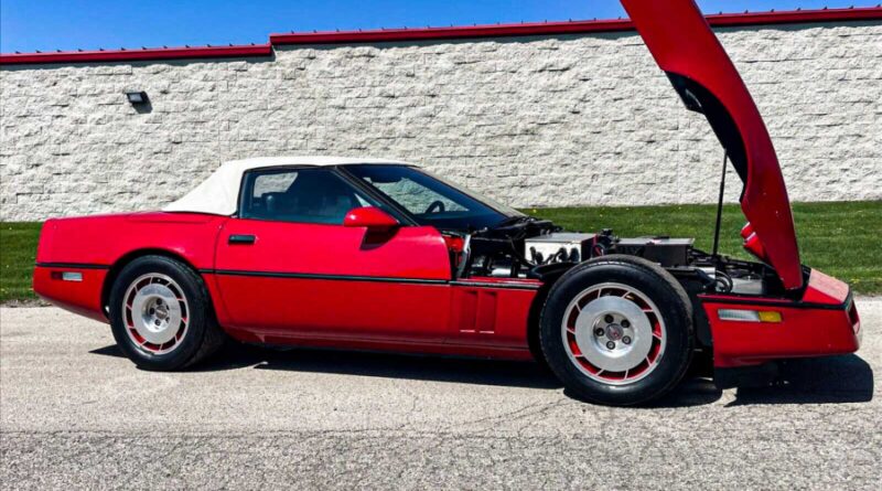 Hemlig elektrisk Corvette hittad på bilskrot efter 30 år