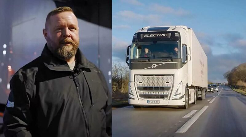 Så fungerar Volvos elektriska lastbil: ”Trygg med batterierna”