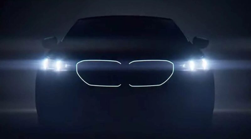 Så pumpar BMW upp grillen på nya elektriska 5-serien