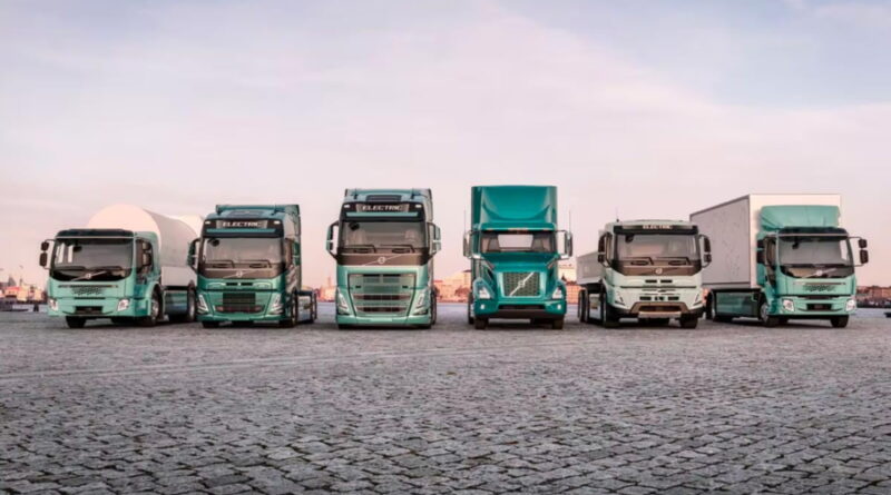 Volvo störst på eldrivna lastbilar i Europa och Nordamerika