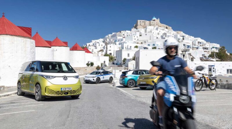 Så går det för Volkswagens hållbara ö i Grekland