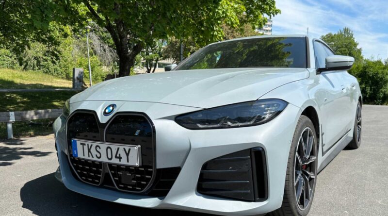 Test: BMW i4 Edrive40 – körglädje och räckvidd
