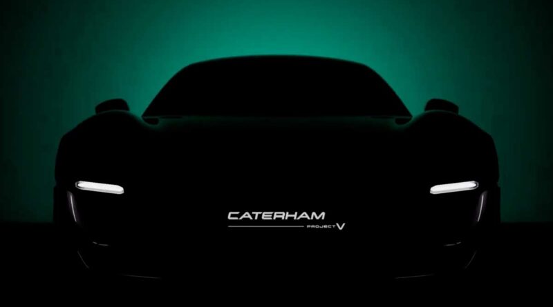 Caterham ger en första glimt av sin eldrivna sportbil