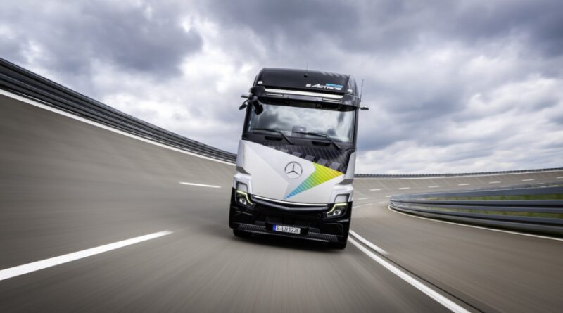 Mercedes eActross 600 med 50 mils räckvidd och megawattladdning