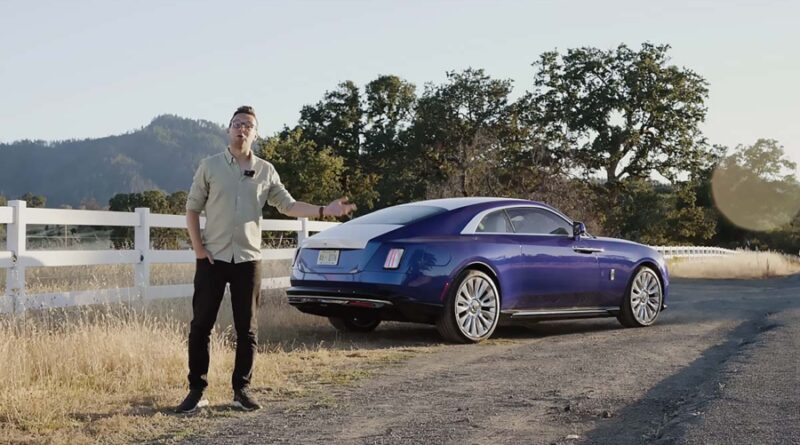 TopGear kör ett försök till världens bästa elbil, Rolls-Royce Spectre