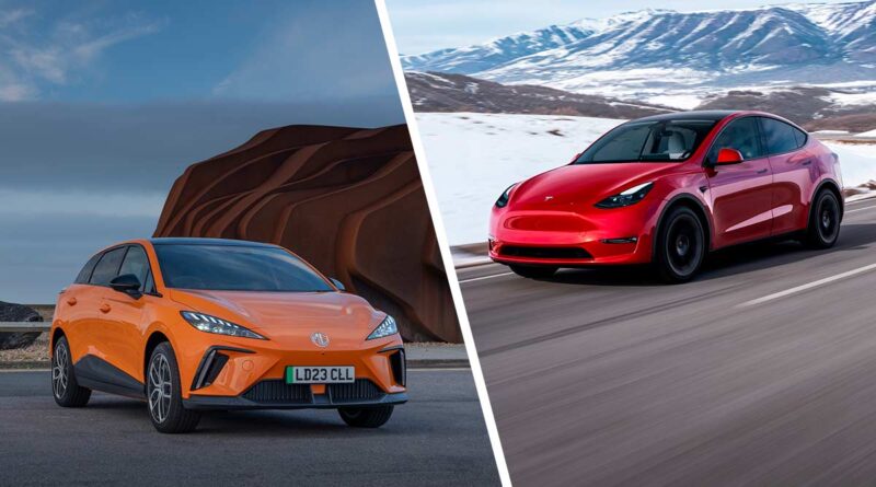 Tesla och MG största vinnarna i Europa