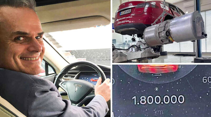 Har kört 180 000 mil i sin Tesla – så lagas 10:e motorn