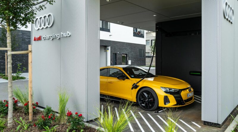 Audis fina citykoncept för snabbladdning växer – öppnar nytt i München