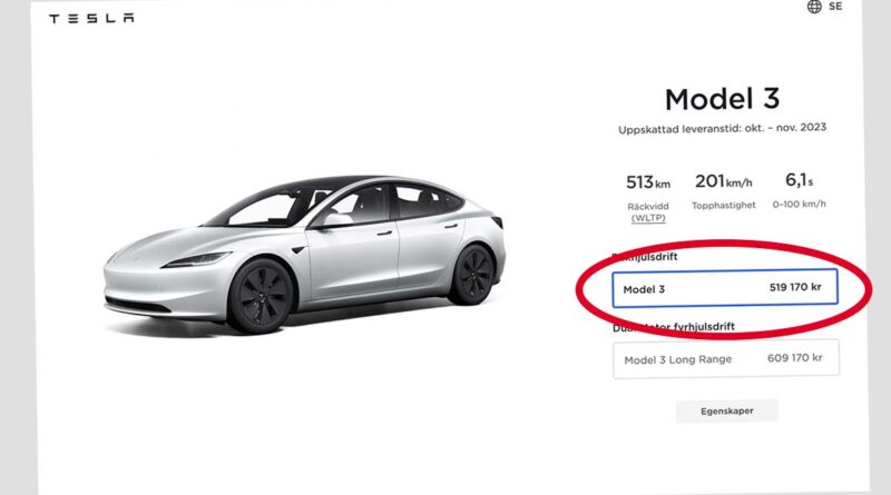 Efter granskningen: Nu visar Tesla rätt pris från början