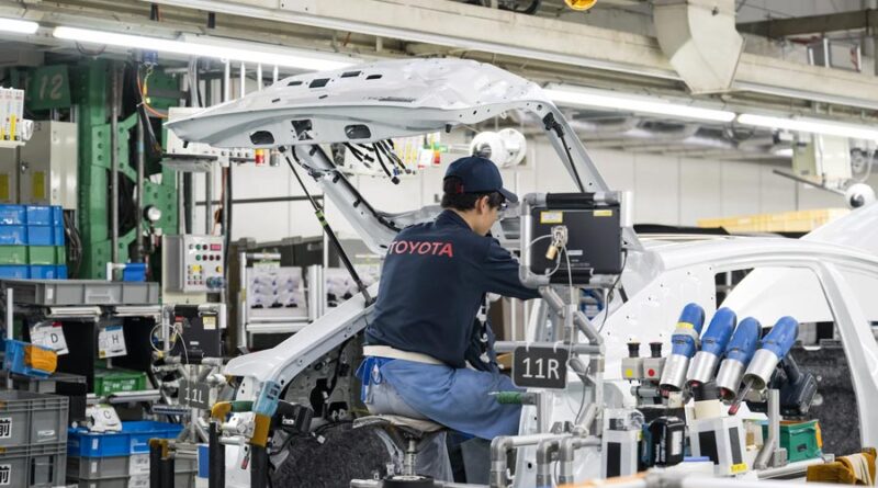 Megagjutning och självkörning för effektiv tillverkning hos Toyota