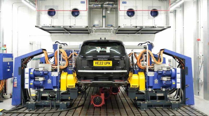 JLR inviger testanläggning för framtidens elbilar