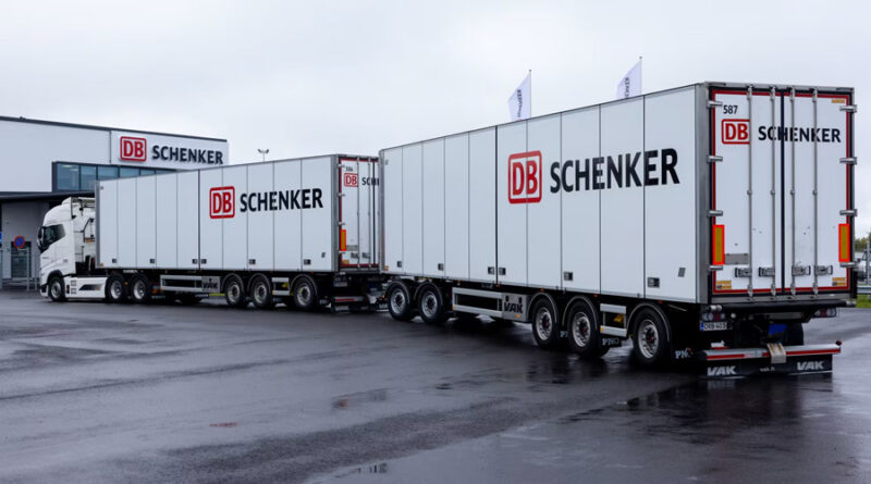 DB Schenker börjar köra med helelektrisk HCT-lastbil 