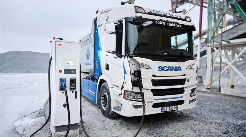 ABB E-mobility och Scania tecknar globalt ramavtal för laddlösningar