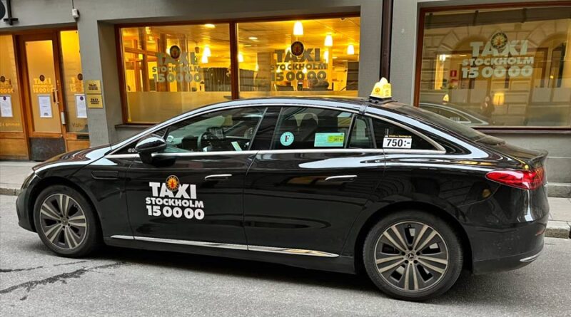 Taxi Stockholm ökar andelen elbilar snabbare än planerat