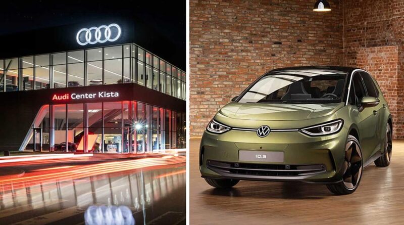 Slutprutat hos VW, Audi och Skoda – handlare blir agenter