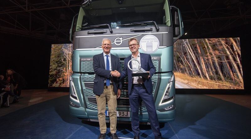 Volvo FH Electric utsedd till Truck of the year 2024