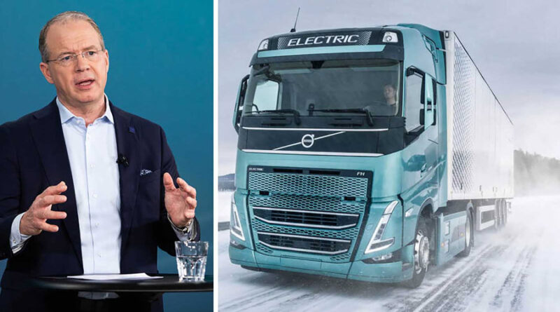 Volvos vd: 1000 ellastbilar kräver en kärnreaktor