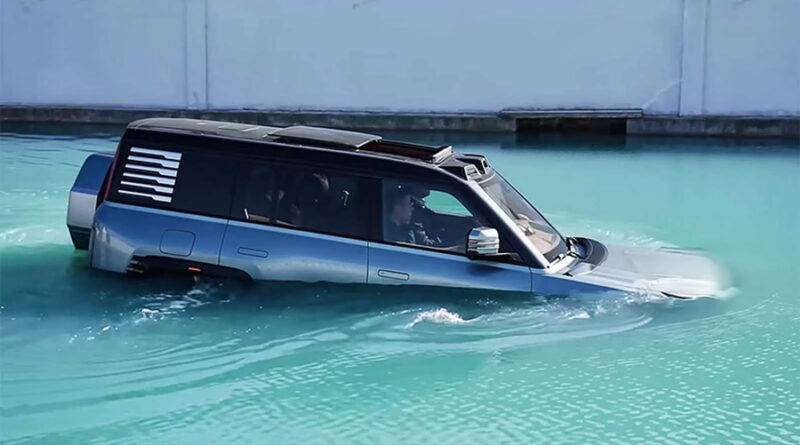 Ny kinesisk elbil från BYD kan köras i vattnet
