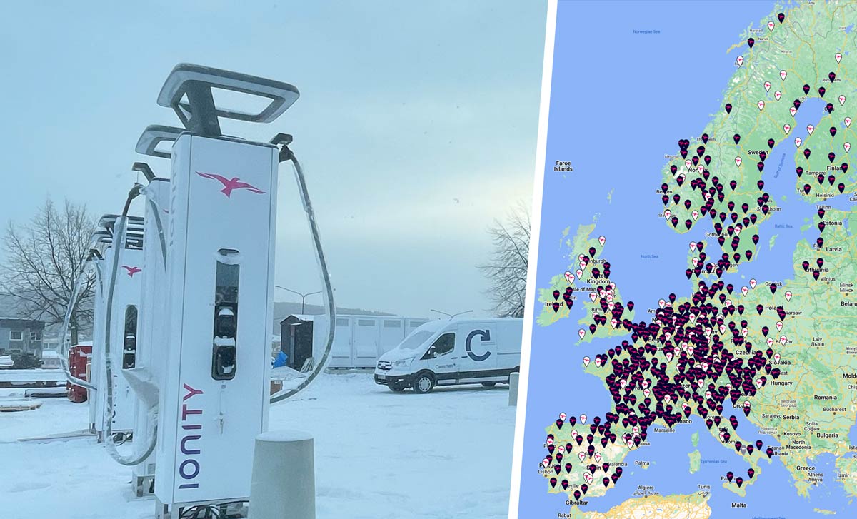 Ionity firar 3000 snabbladdare i Europa - Elfordon.se