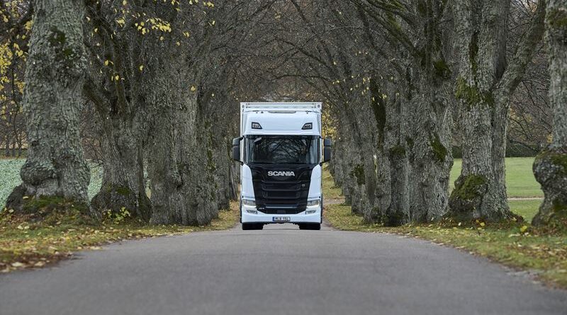 Scania prisas för hållbara ellastbilar