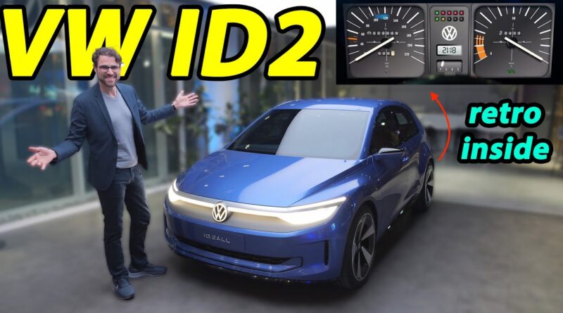 Video: En titt på insidan av Volkswagen ID. 2 Verkar mycket lovande!