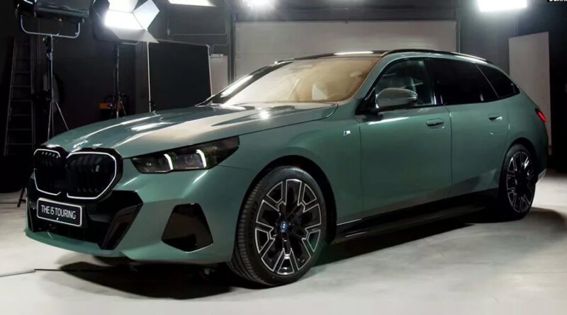 Avslöjad: Detta är nya BMW 5-serie Touring