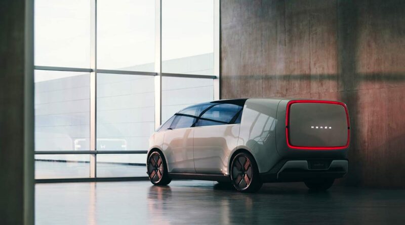 Honda visar koncept på två nya elbilar – Saloon och Space-Hub