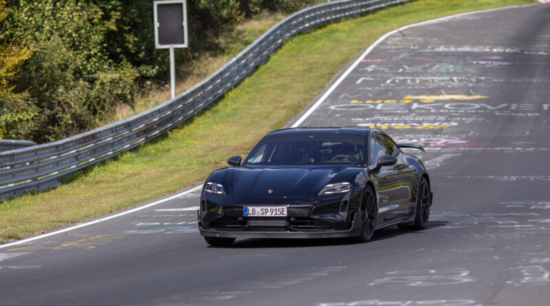 Porsche Taycan snor tillbaka rekordet från Tesla på Nürburgring