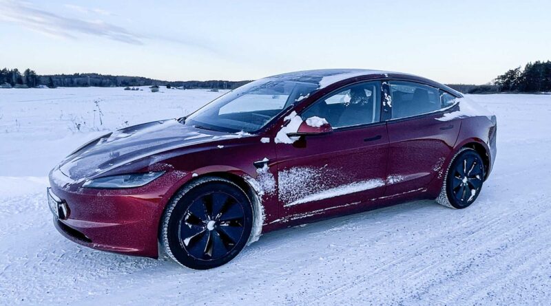 Tesla vinnare i nytt räckviddstest i extrem kyla