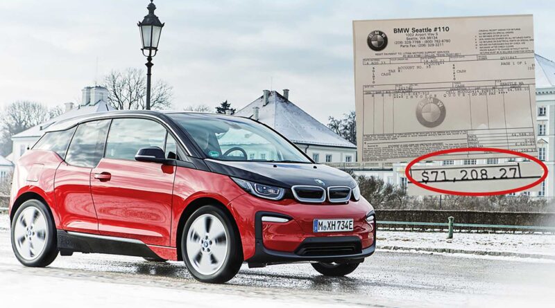 Så sjukt dyrt är batteribyte i BMW:s elbil
