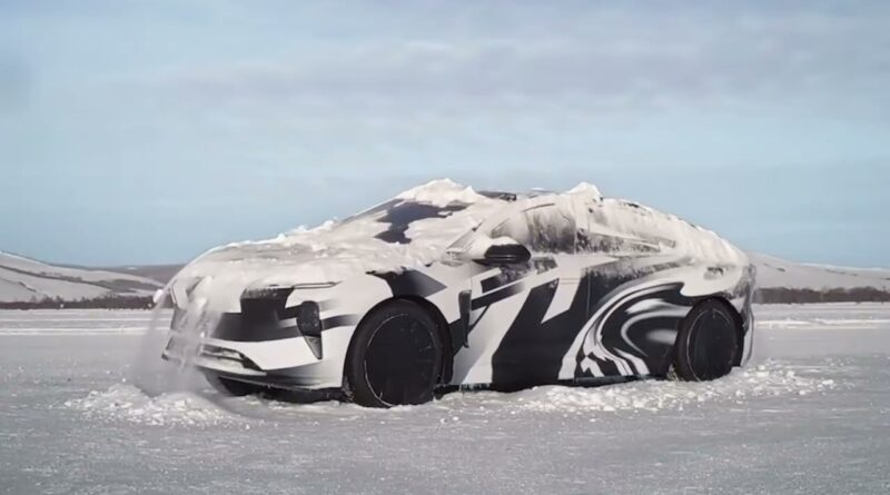 Video: Nio ET9 kan skaka av sig snön som en hund