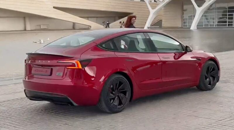 Nya Tesla Model 3 Performance kan få 620 hk