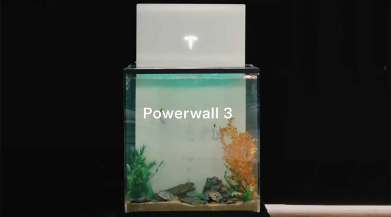 Teslas nya batteri fungerar under vatten