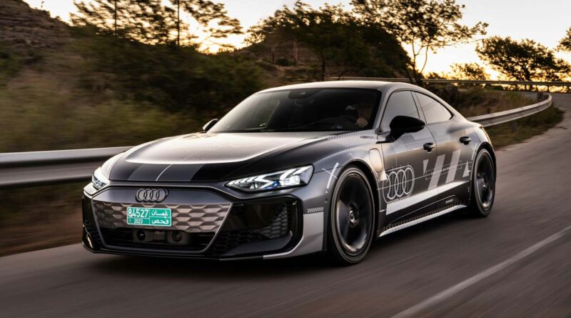 Video: Första provkörning av Audi RS e-tron GT Prototype