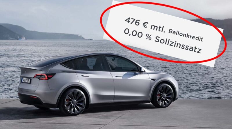 Tesla säljer Model Y med nollränta i Tyskland