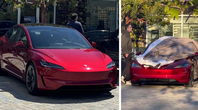 Tesla Model 3 Ludicrous visad på hemligt event