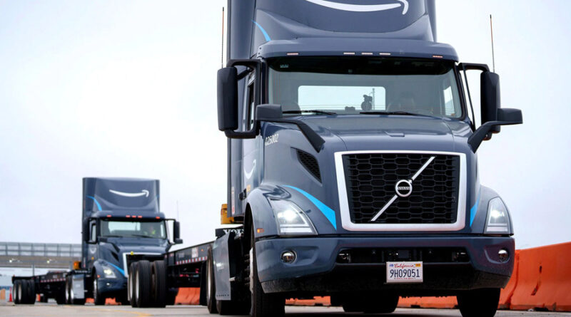 Amazon storsatsar på eldrivna lastbilar från Volvo