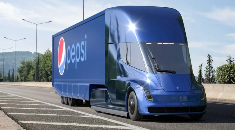 Pepsi lägger ny stororder på Tesla Semi