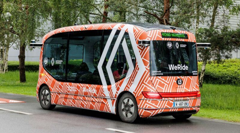 Renault lanserar snart självkörande eldrivna minibussar