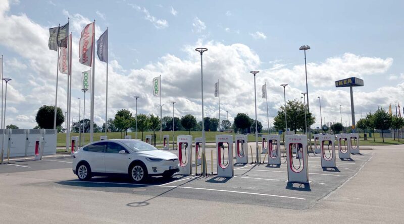 Teslas nya strategi för Supercharger-nätverket
