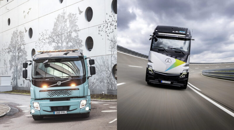 Volvo och Daimler samarbetar för ny branschstandard